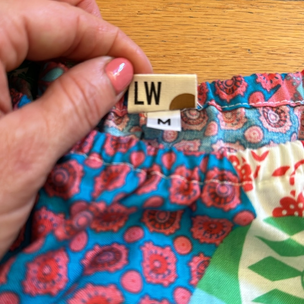 Rare Sample Lykke Wullf Patchwork Top - image 3